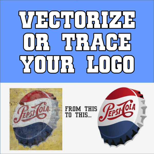 VECTORIZE ANY LOGO, ANY SIZE - 48HR PRODUCTION